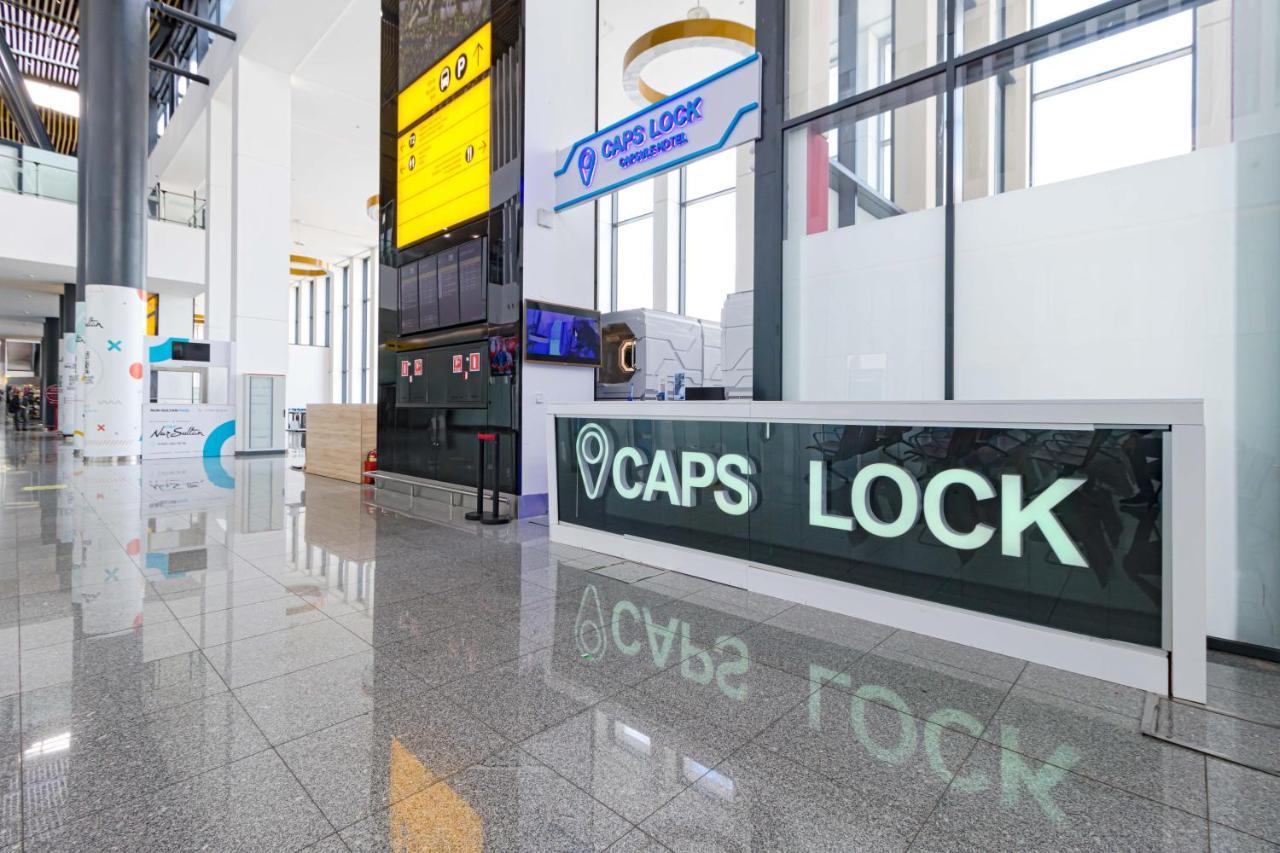 Caps Lock Airport Hotel Astana Buitenkant foto